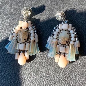 Anthropologie Statement Earrings - EUC